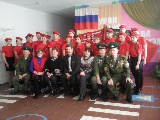 Учащиеся Костылевской основной общеобразовательной школы посвящены в ряды Всероссийского детско-юношеского военно-патриотического движения «Юнармия»